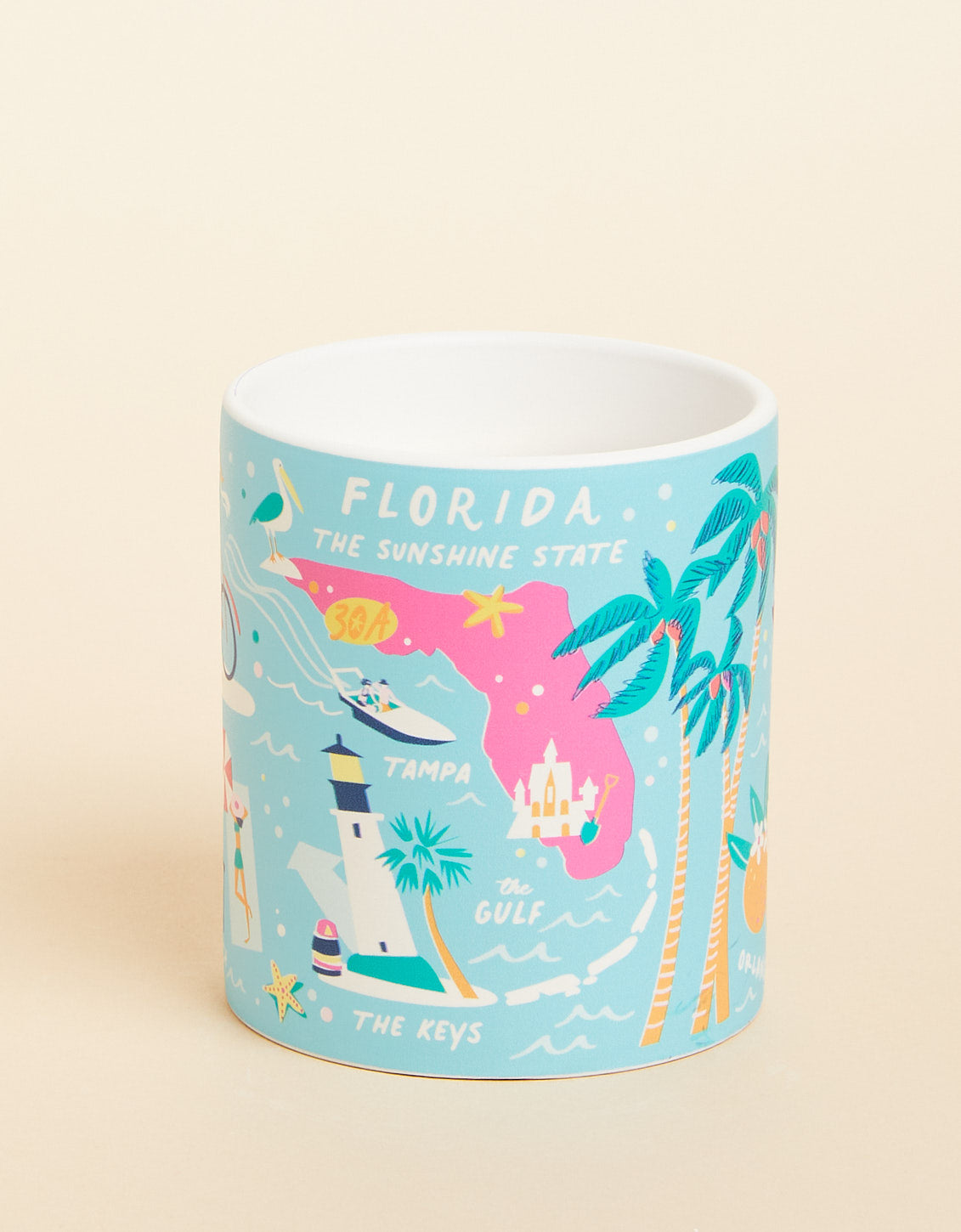  Greetings From Candle 12oz. Florida/Atlantic Breeze