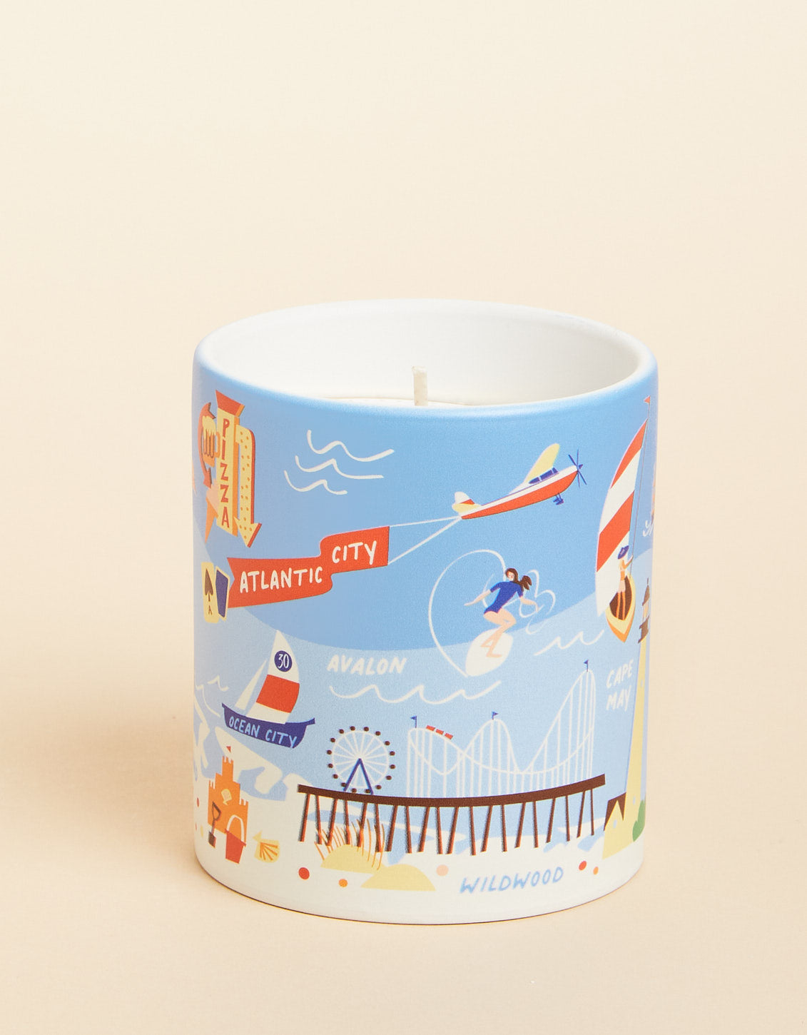  Greetings From Candle 12oz. Down The Shore/Atlantic Breeze