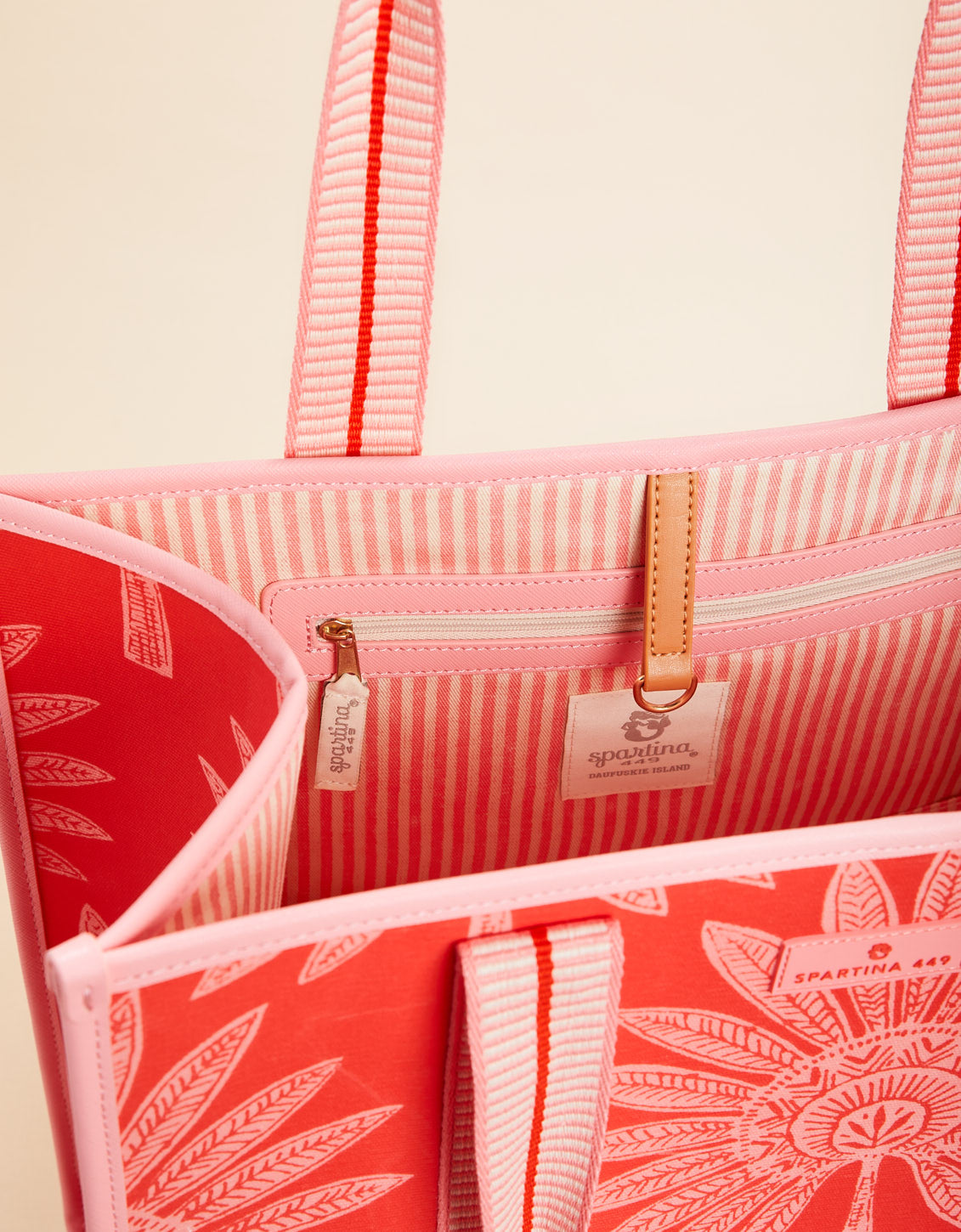  Large Tote Palmetto Frond