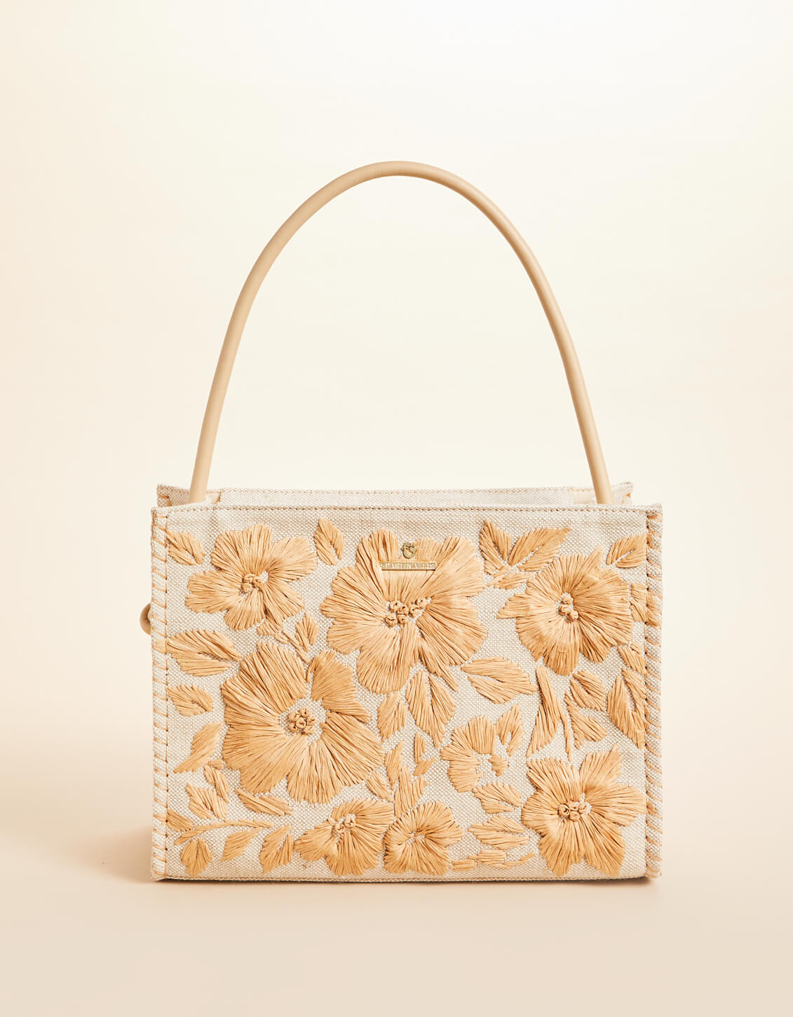 Raya Straw Zip Tote Calm Waters