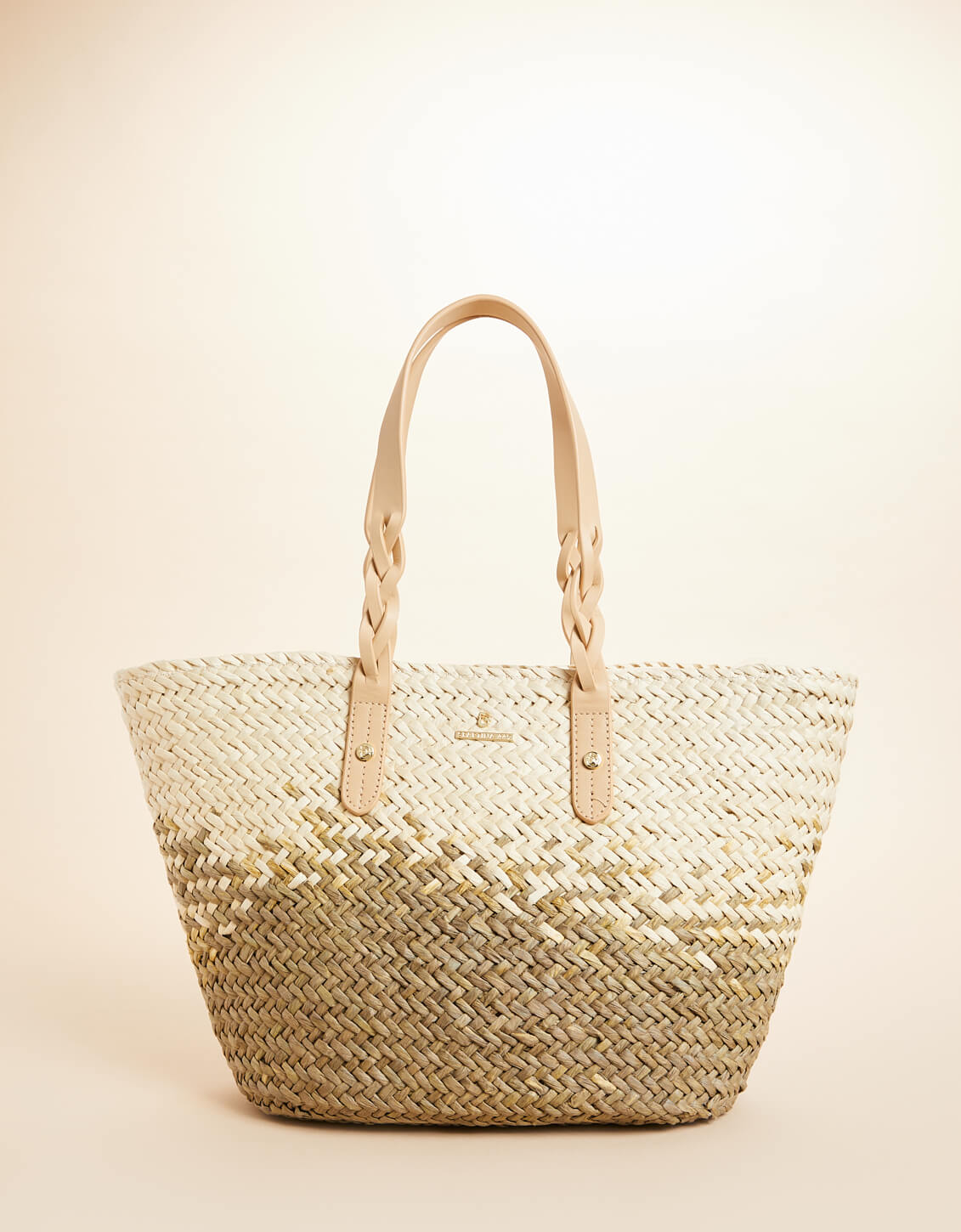  Annalise Straw Tote Calm Waters