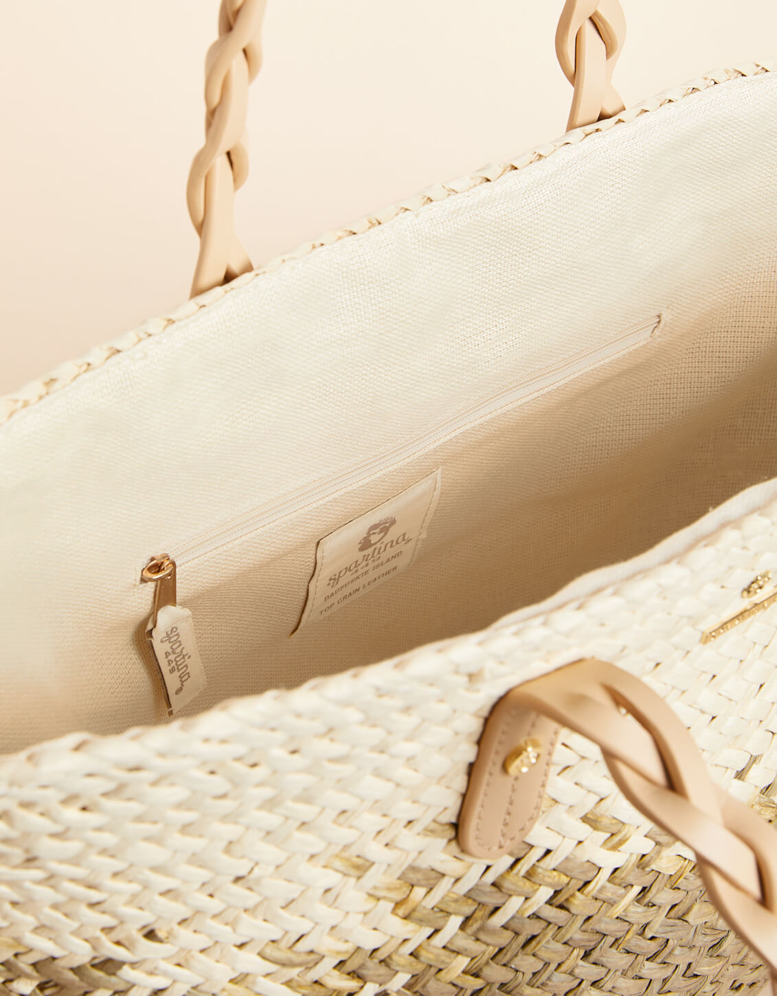  Annalise Straw Tote Calm Waters