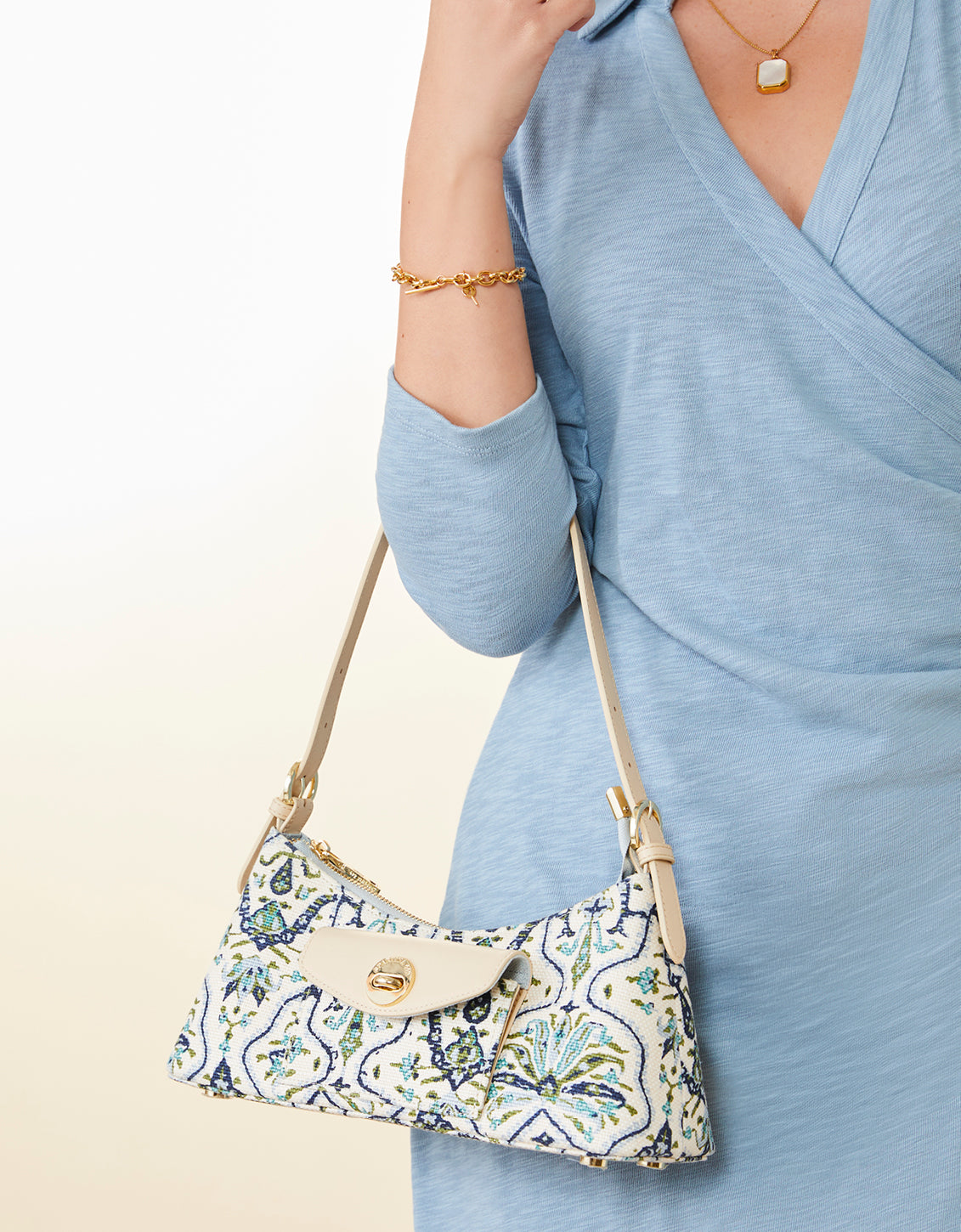  Sabine Shoulder Bag Hamilton Rug Print