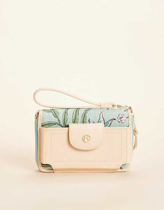  Multi Phone Wallet Hamilton Floral Block Print