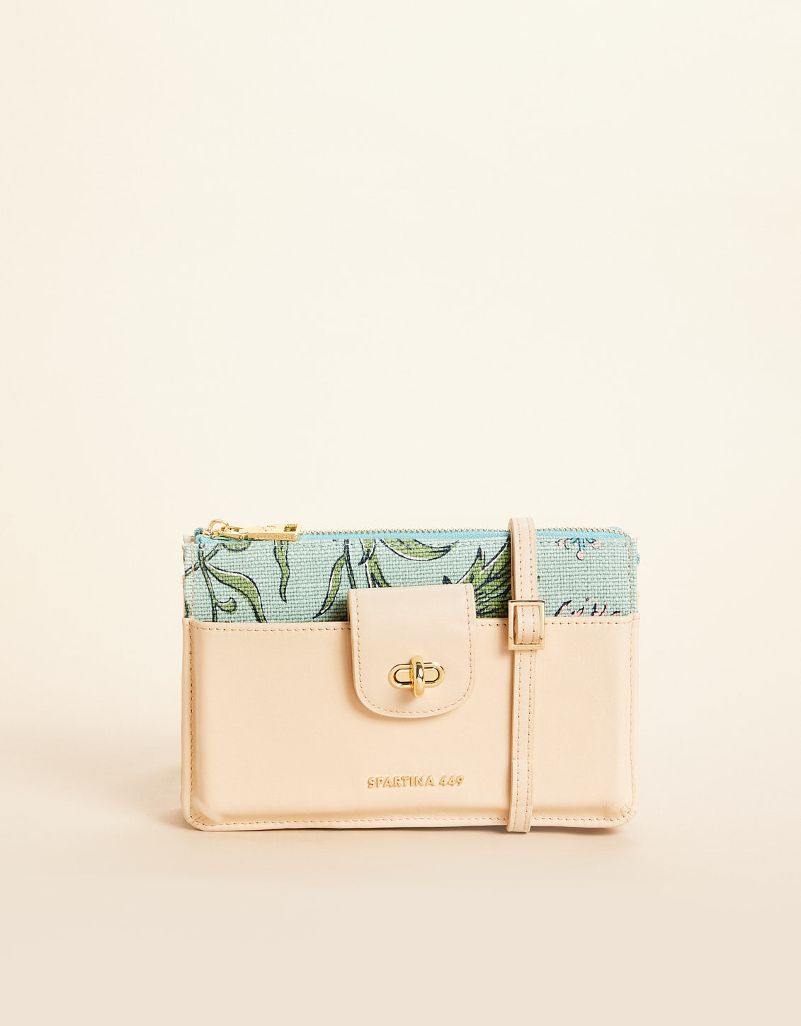  Lindsey Phone Crossbody Hamilton Floral Block Print