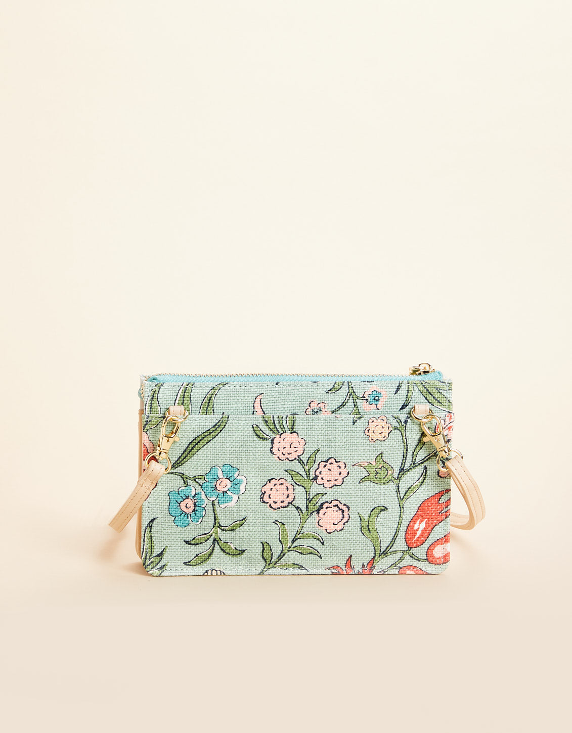  Lindsey Phone Crossbody Hamilton Floral Block Print