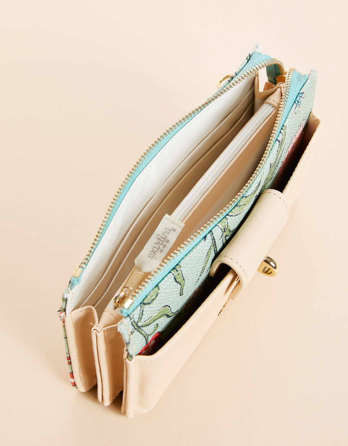  Lindsey Phone Crossbody Hamilton Floral Block Print