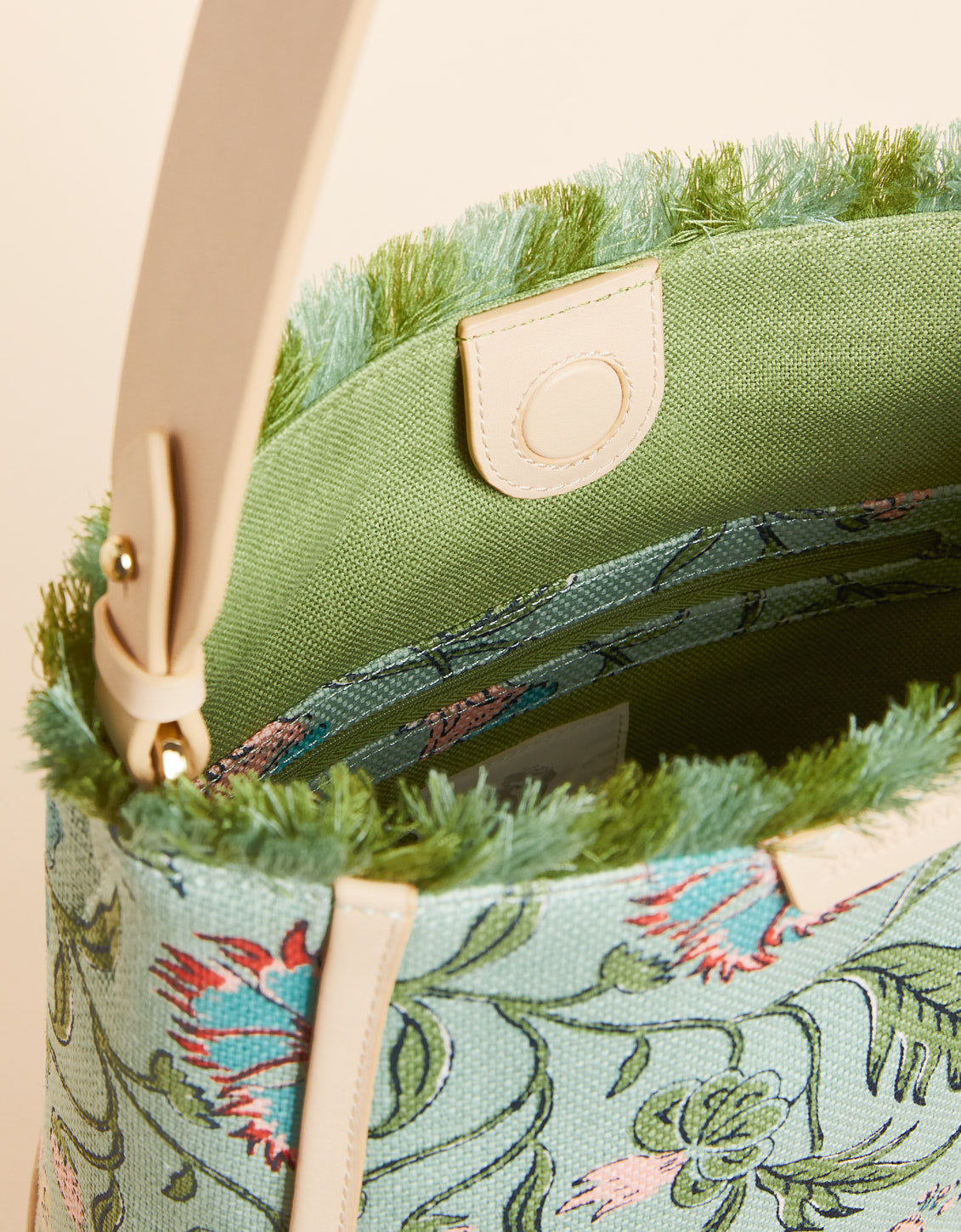  Melody Bucket Hamilton Floral Block Print