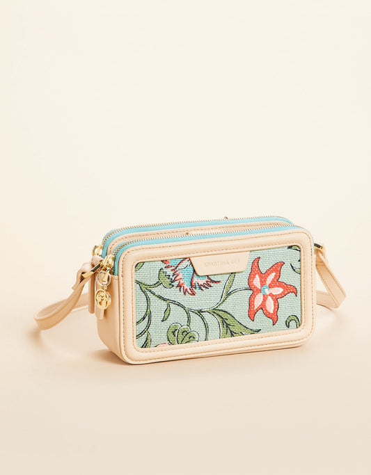  Rowan Crossbody Hamilton Floral Block Print