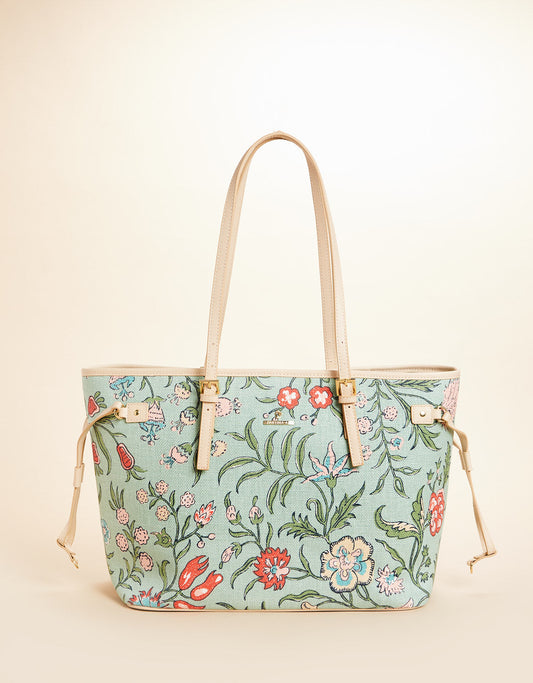  Jetsetter Tote Hamilton Floral Block Print