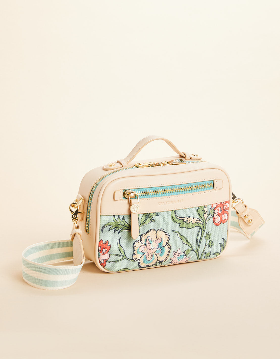  Ellie Crossbody Hamilton Floral Block Print