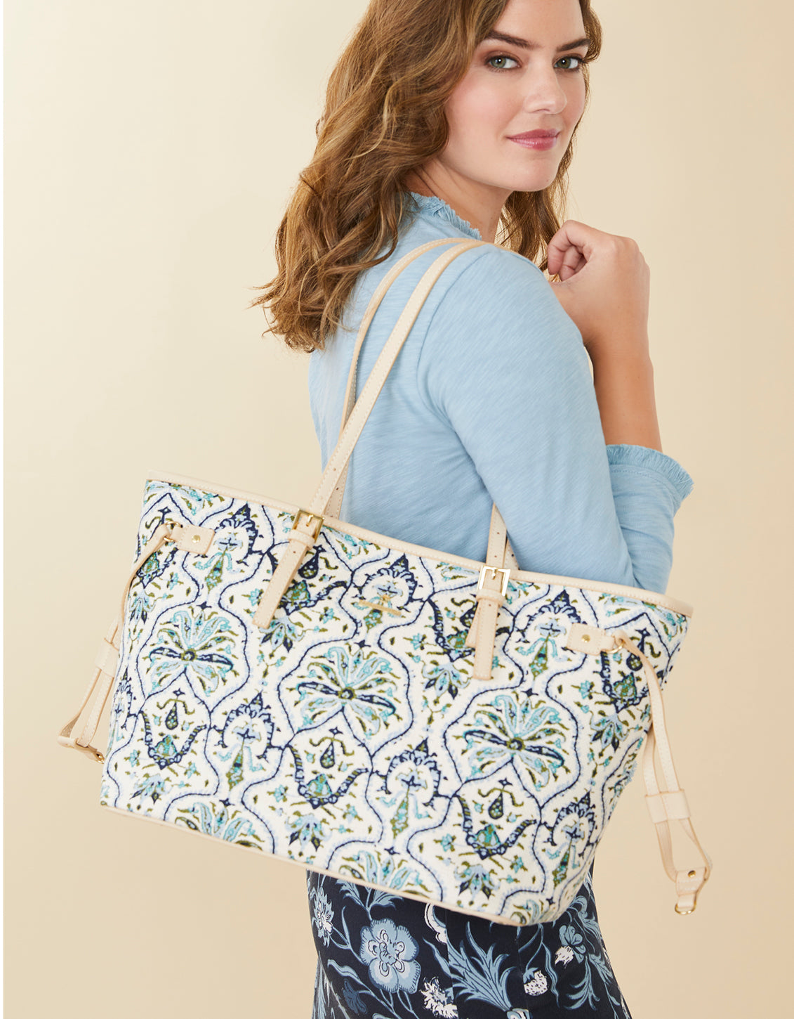  Jetsetter Tote Hamilton Rug Print