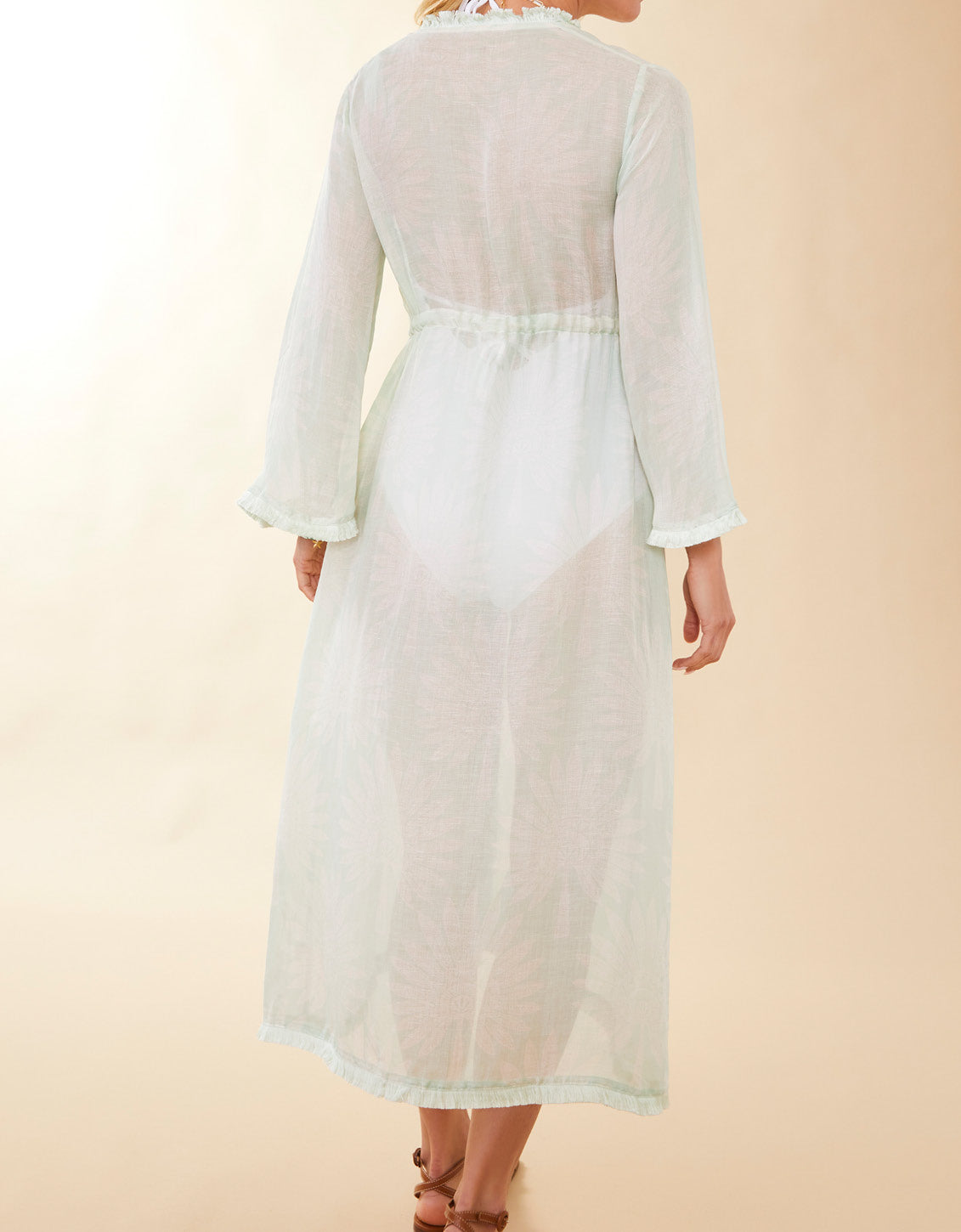  Gretchyn Beach Cover Up Callawassie Palmetto Seafoam