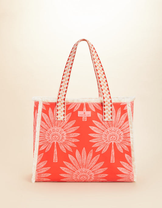  Beach Tote Palmetto Frond