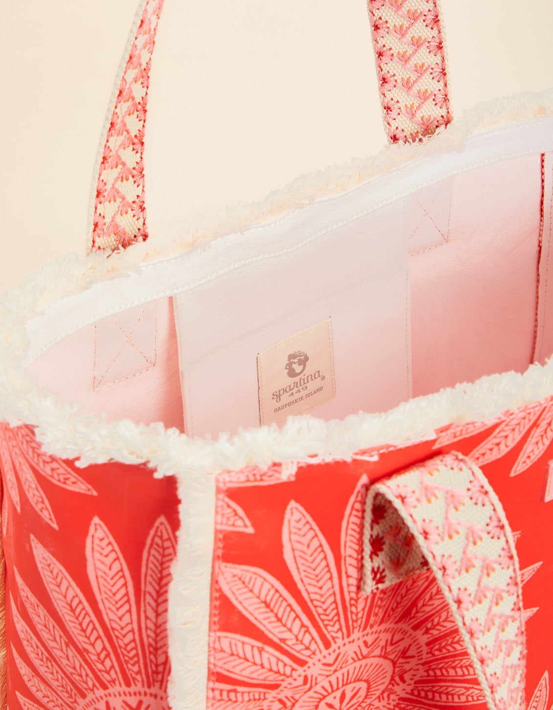  Beach Tote Palmetto Frond