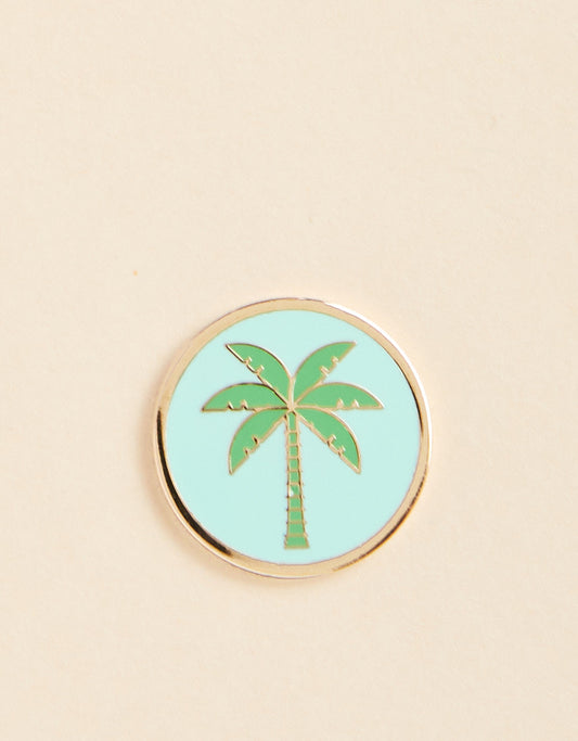  Armada Ball Marker Blue/Palm Tree
