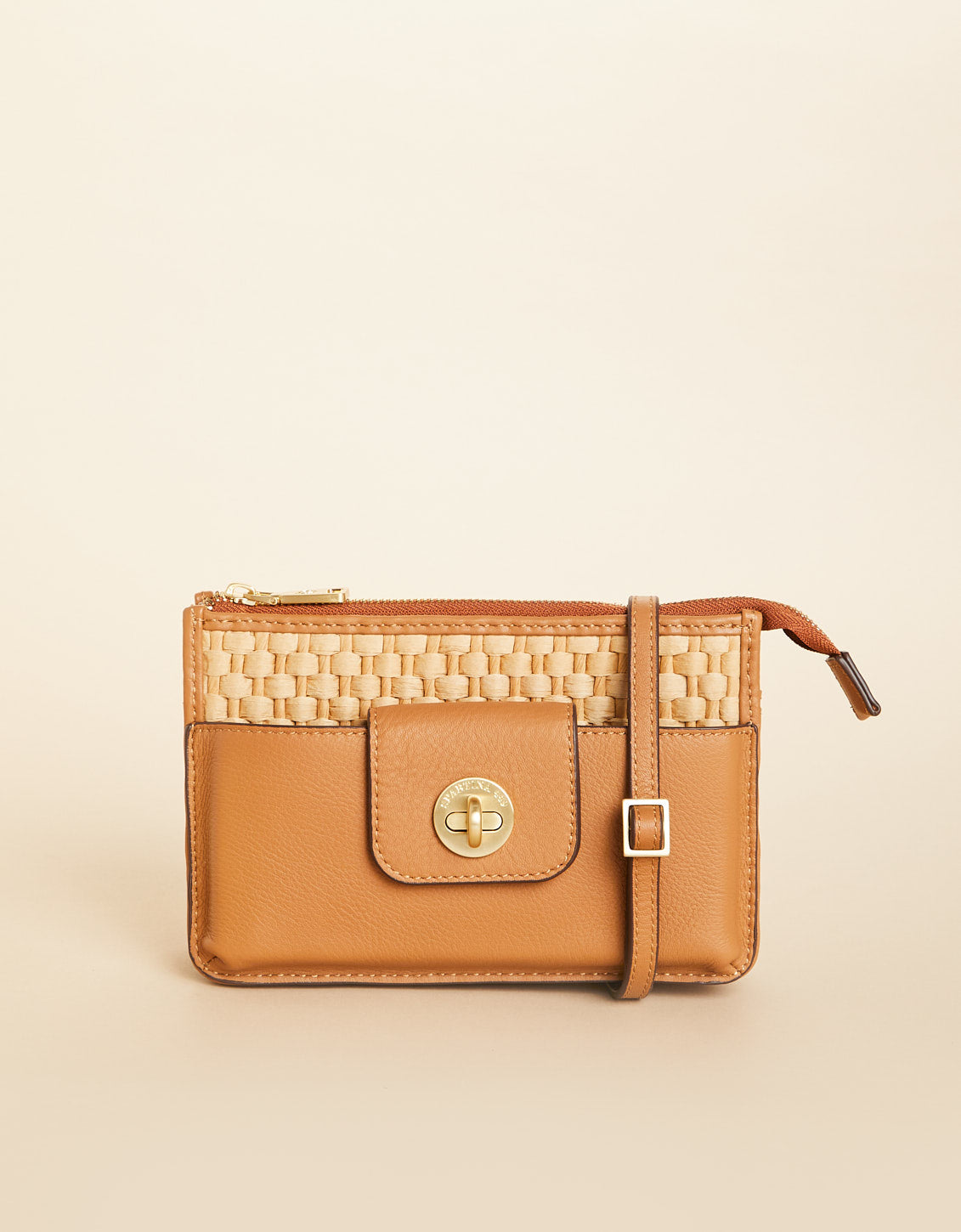  Siren Lindsey Phone Crossbody Natural/Pecan