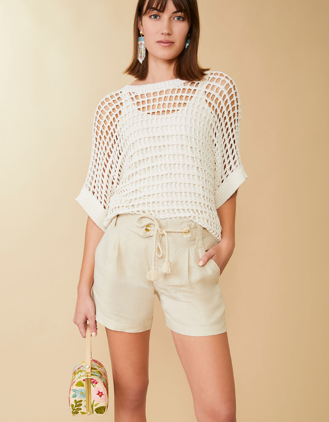  Alice Dolman Sweater Flax