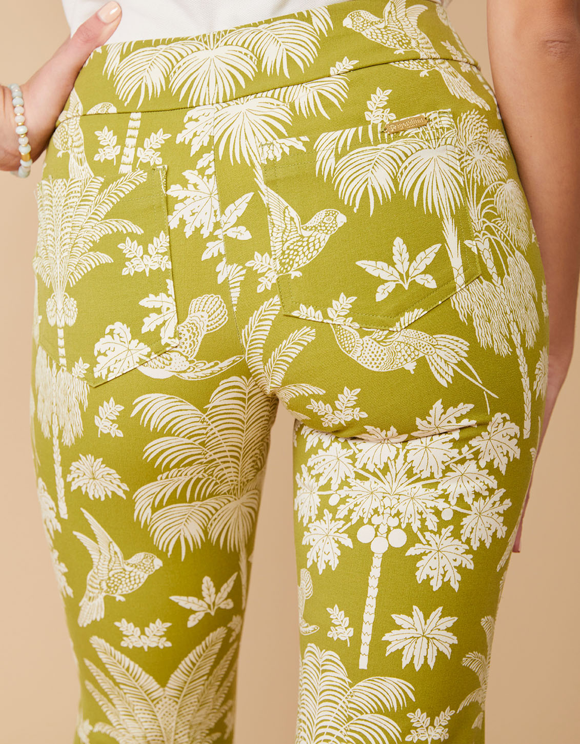  Maren Kick Flare Pant Sugar Mill Palms
