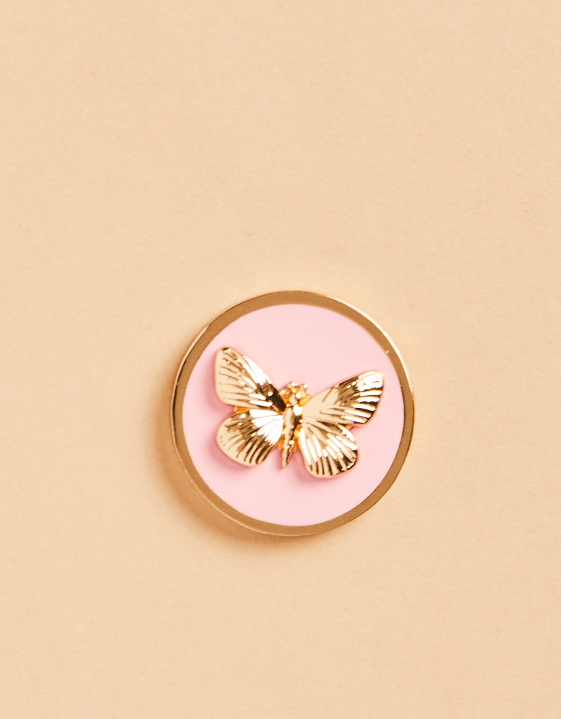  Ball Marker Pink Butterfly