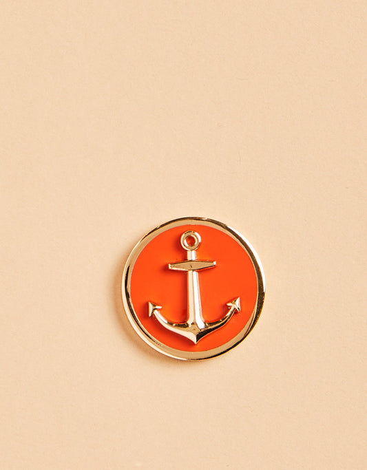  Ball Marker Orange Anchor