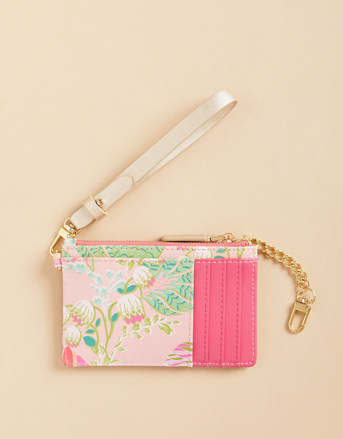  Slim Card Coinpurse Flamingo Pineapple
