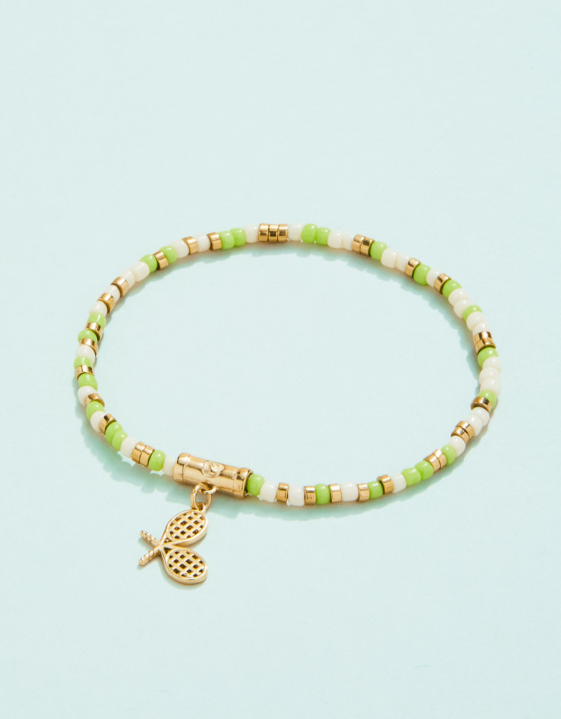  Sporty Beaded Stretch Bracelet