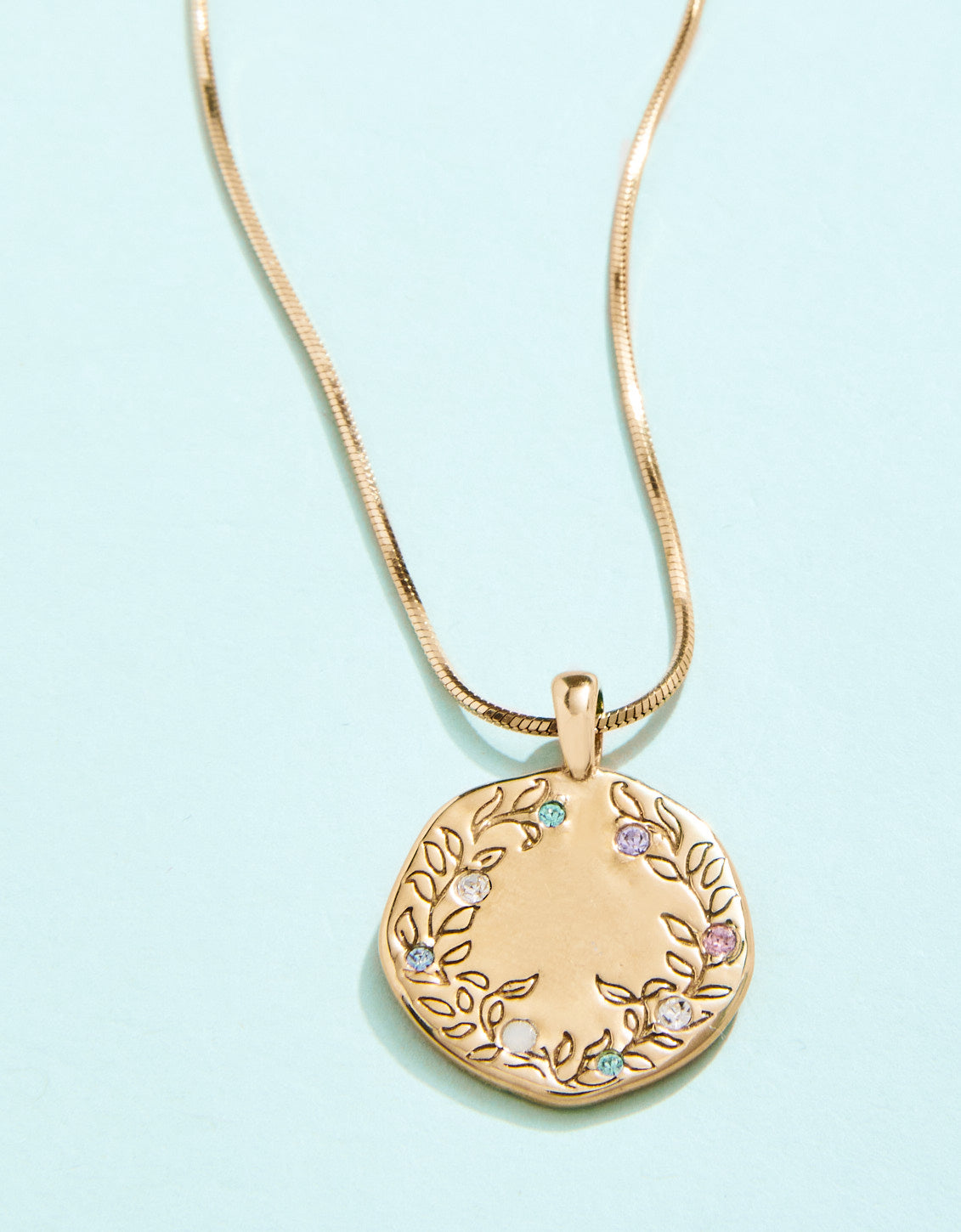  Hope & Peace Talisman Necklace 18"