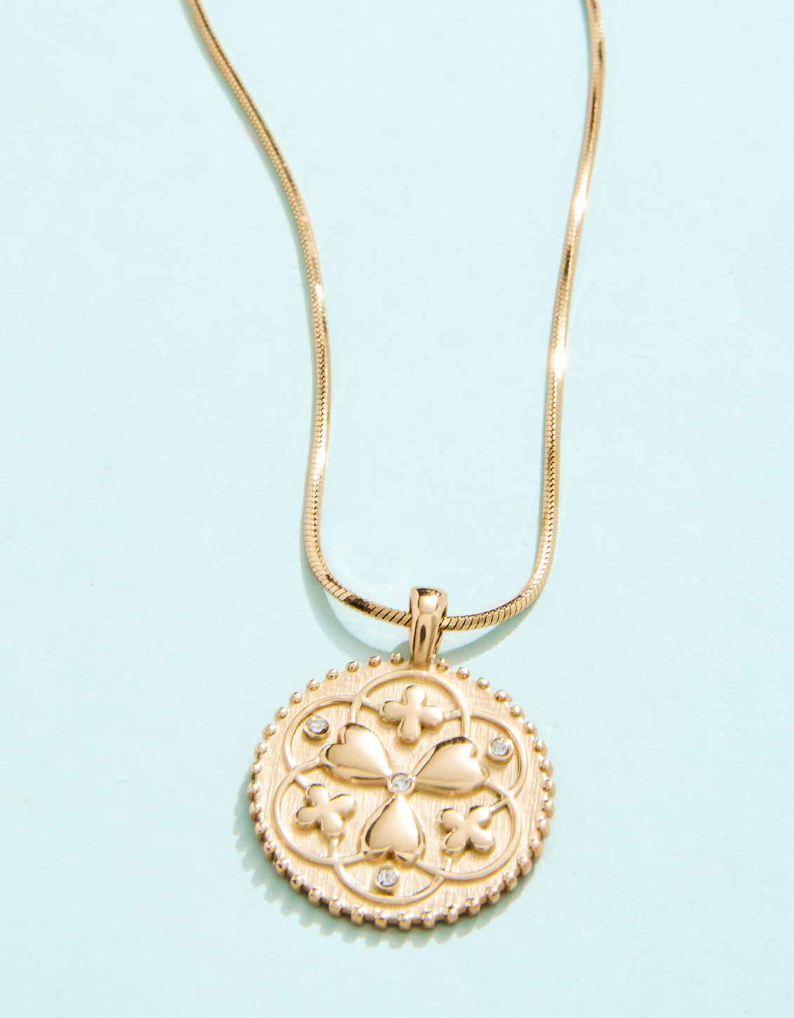  Lucky In Love Talisman Necklace 18"