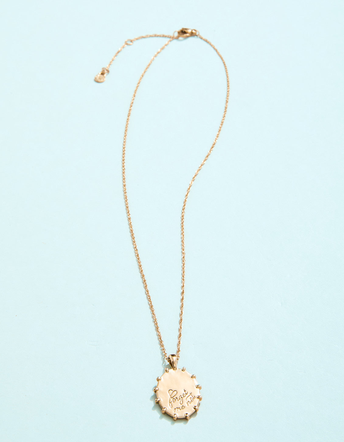  Forget Me Not Necklace 17"