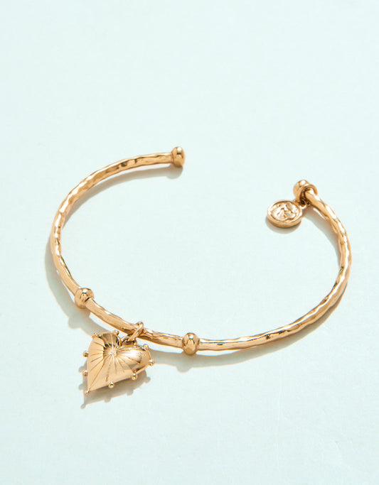 Charming Cuff Brilliant Heart
