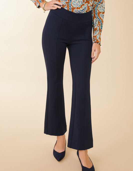  Brooke Ponte Trouser Slate Blue