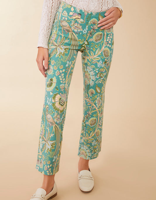  Maren Kick Flare Pant Mystic Moss Bird