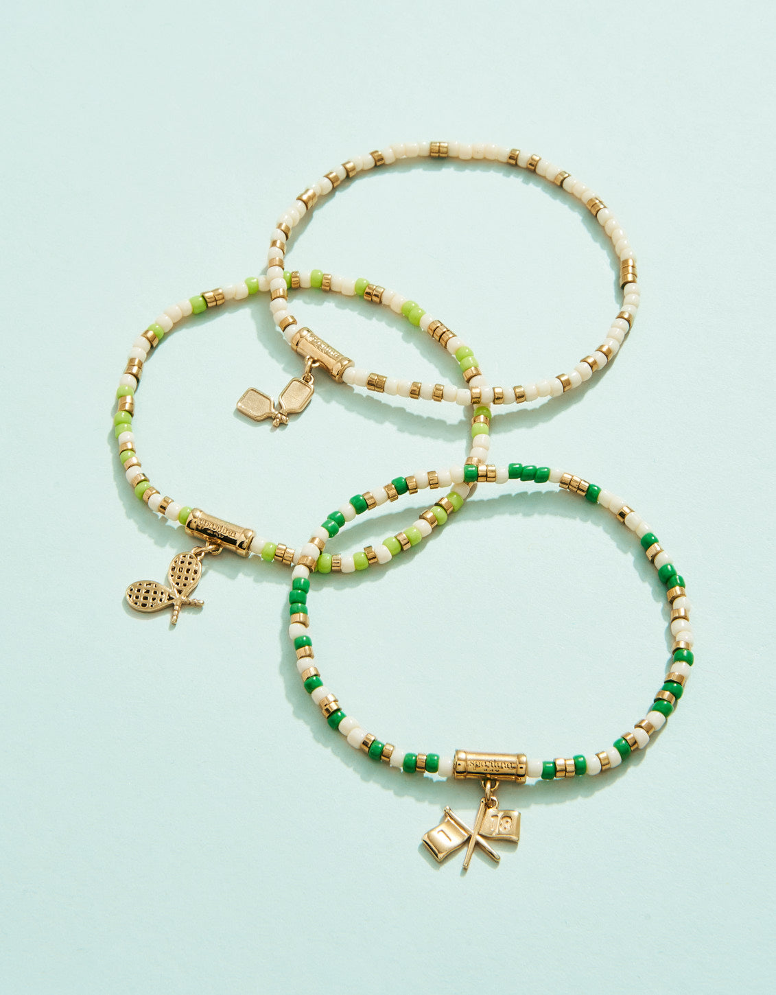  Sporty Beaded Stretch Bracelet